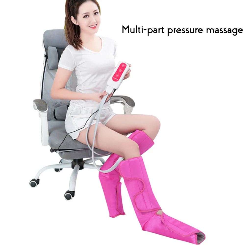 

Air Compression Leg Massager Electric Massage Apparatus for Leg Therapy Relaxation Instrument Circulation Heating Relax