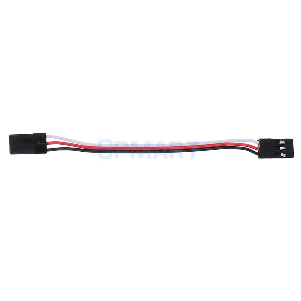 100mm Plastic RC Airplane Servo/Receiver Connect Cable Male to Male JR Extended Wire for RC Car Plane Helicopter Parts