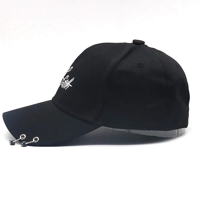 Новый унисекс Бейсбол кепки Keep the faith вышивка хлопок snapback шляпа с Кольца модные повседневное шапки Спортивные шапки Прохладный Панама