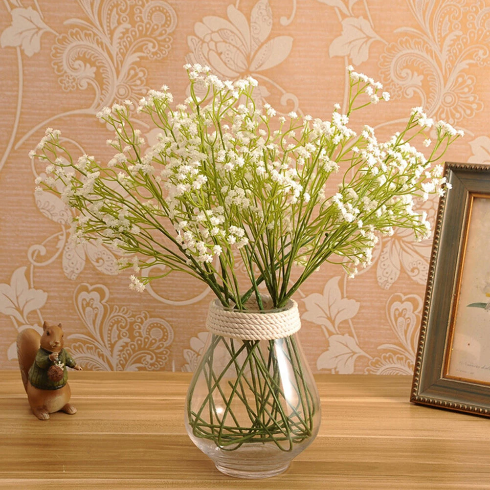 Artificial Fake Baby Breath Gypsophila Silk Flowers Bouquet Home Wedding Decor Artificial Fake Baby Breath Gypsophila Silk Flowers Bouquet Home Wedding Decor