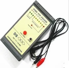 

Free shipping , DS LS-385 surface resistance tester static pad Taiwan tester antistatic tester
