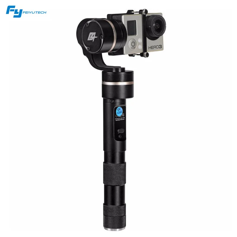 

Feiyu Tech Gold G4 3-axle handheld brushless gimbal for gopro 3 / 3 + / 4 VS Feiyu G4S Zhiyun EVO gimbal Free shipping
