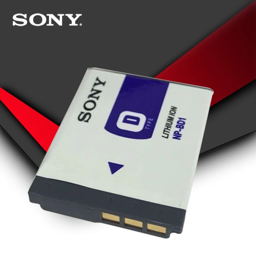Оригинальная фотовспышка Sony NP BD1 FD1 аккумулятор для фотоаппарата DSC T300 TX1 T900 T700 T500