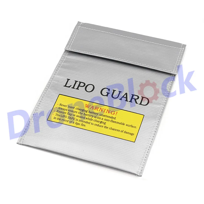 

RC LiPo Fire Retardant Battery Safety Bag Safe Guard Charge Sack Explosion proof Bag for Lithium Polymer 180*230mm