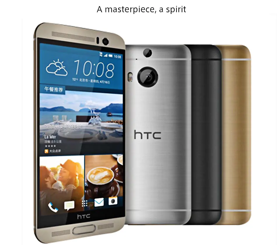 AT & T версия HTC One M9 Plus m9pw 4G LTE Мобильного Телефона Octa Core 2,2 ГГц 3 ГБ Оперативная память 32 ГБ Встроенная память 5,2 дюймов 2560x1440 двойной Камера