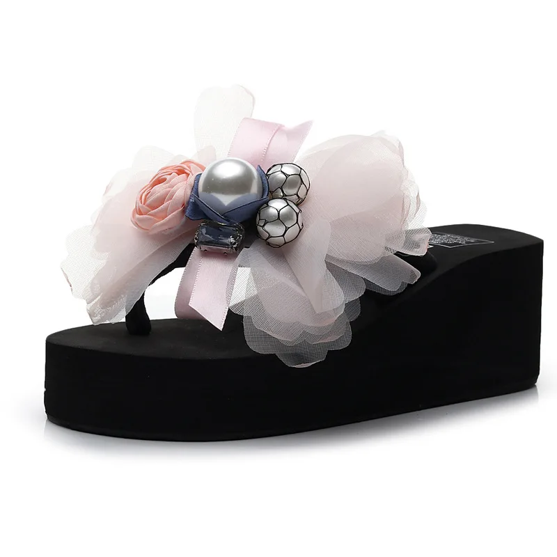 

Summer fashion womens flip-flops luxury shoes women designers High Heels Shoes Outdoor Party Shoes Plus Size Female Sandals