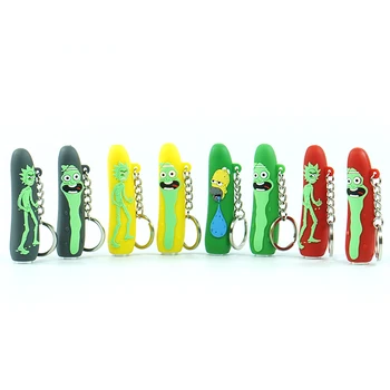 

80mm Silicone Smoking Pipe with Portable Key Buckle Mini Creative Silicone Smoking Pipe Travel Tobacco Pipes 1pcs