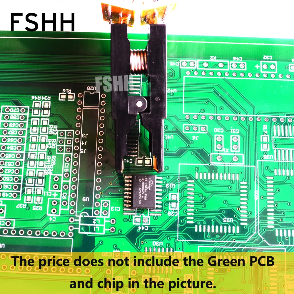 

150mil 300mil SOP16 Fixture SPI FLASH Fixture SOP16 to DIP8 to DIP16 Fixture test socket