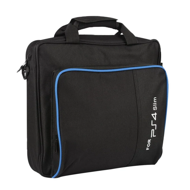 

Oeak PS4 / PS4 Pro Slim Game Sytem Bag Canvas Case Protect Shoulder Carry Bag Handbag Original size for 4 PS4 Pro Console