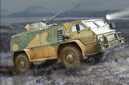 TRUMPETER 05594 1/35 масштабный российский GAZ39371 высокоподвижный многоцелевой военный