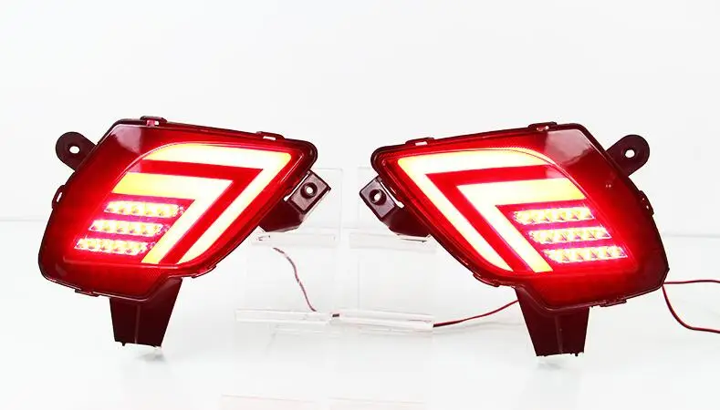 Автомобильный Стайлинг Многофункциональный светодиодный светильник заднего бампера для Mazda CX-5 CX5 2012- автомобильный тормозной светильник светодиодный задний светильник