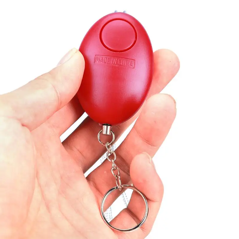 120db في شكل بيضة الذعر الاغتصاب الأمن الشخصي إنذار السلامة كيرينغ outdoor edc أداة ، جيب متعدد أداة