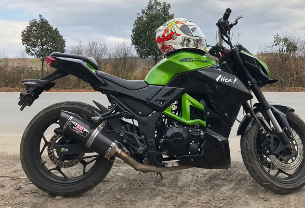 Универсальный 51 мм мотоцикл Yoshimura глушитель трубы Echappement мото для Kawasaki KTM 390 ninja400 Z900 ZX6R CB400 GSX750R