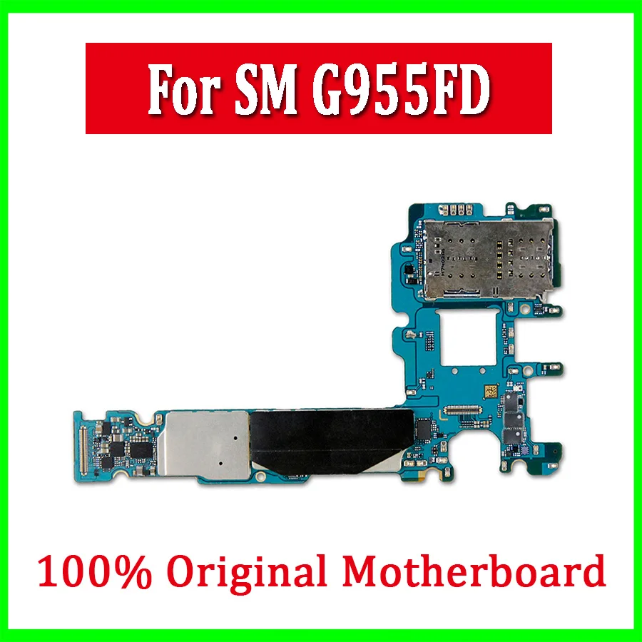 

Original unlocked for Samsung Galaxy S8 edge G955FD Motherboard with Chips,for Galaxy S8 G955FD Logic boards with Android System