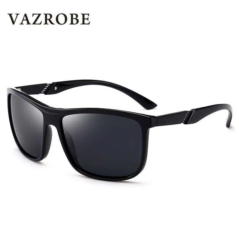 Vazrobe Tr90 Mens Polarized Sunglasses For Man Driving Sun Glasses Women Vintage High Quality