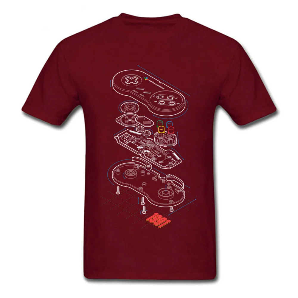 BP 91 Round Neck T Shirts Fall T Shirt Short Sleeve 2018 Discount 100% Cotton Fabric comfortable Tee Shirts Crazy Men BP 91 maroon