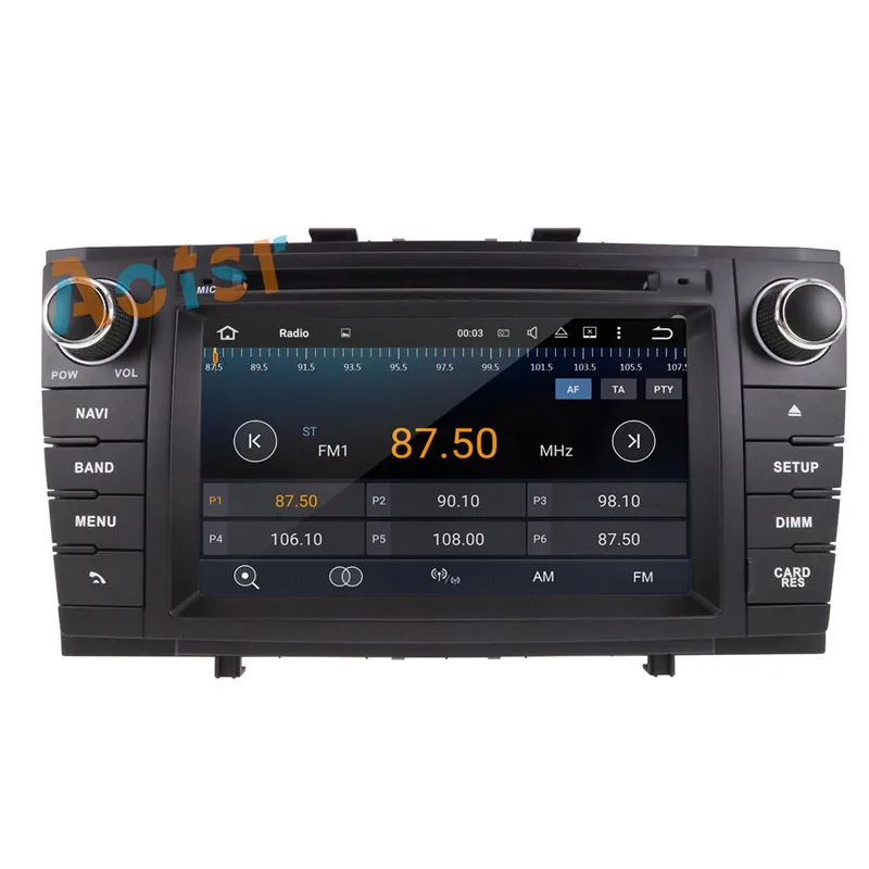 Sale 7"8 Core Android 8.0 Car CD/DVD Player Stereo GPS Navigation Car Radio For Toyota Avensis T27 2009 2010 2011 2012 2013 2014 2015 10