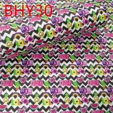 7,6*12 дюймов мультфильм Синтетическая кожа ткань для DIY аксессуары BHY30