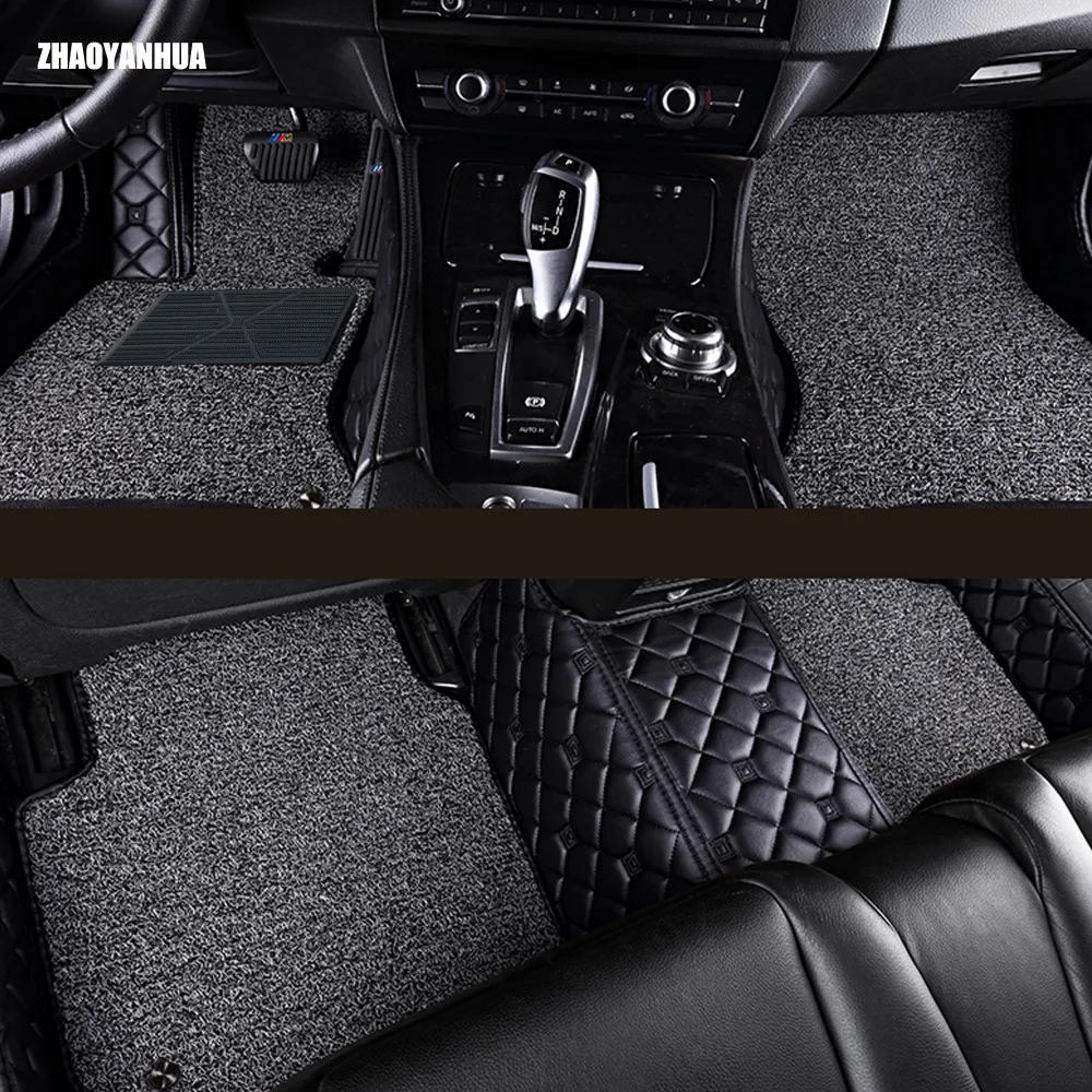 Car floor mats for Mercedes Benz W203 W204 W205 C class 180 200 220 250