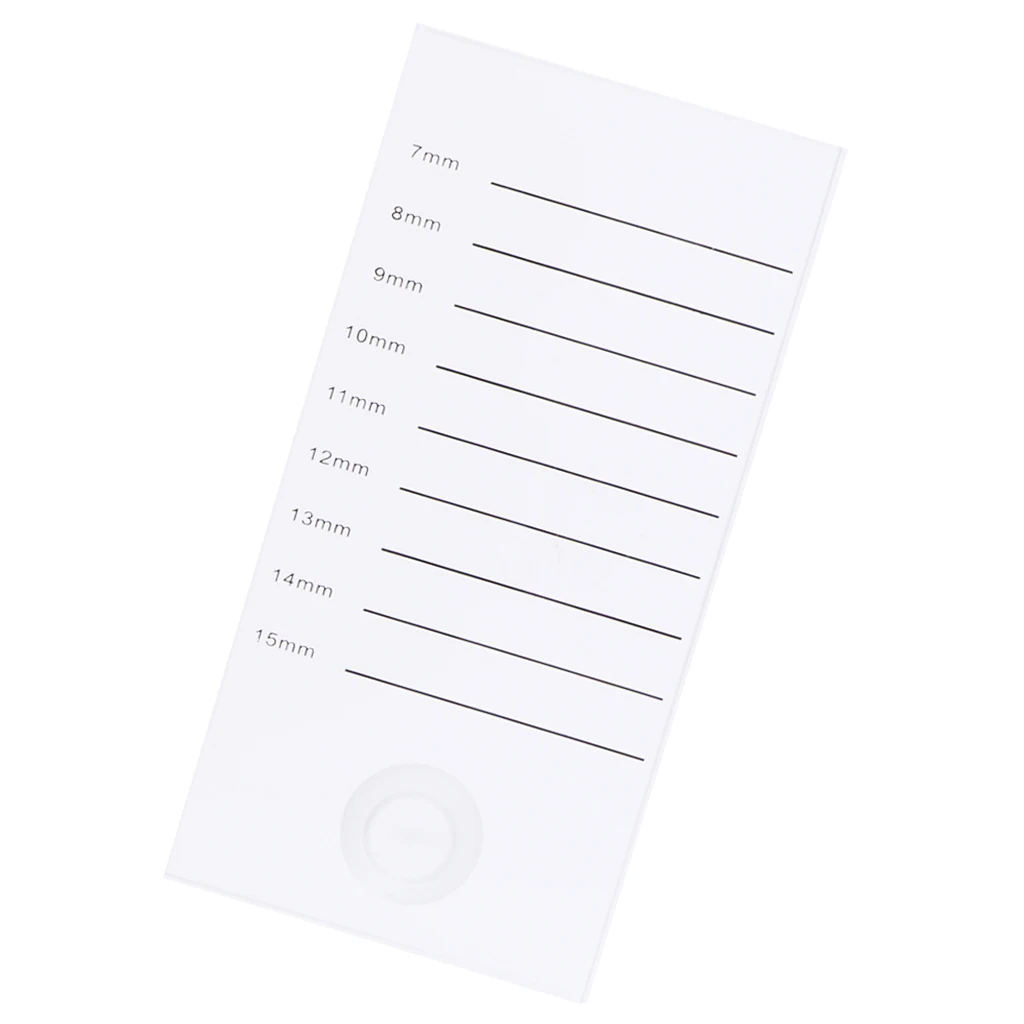 Eyelash Extension Pallet Acrylic Lash Tile Hand Plate Lash Holder Eyelash Tools Adhesive Glue Pallet Holder