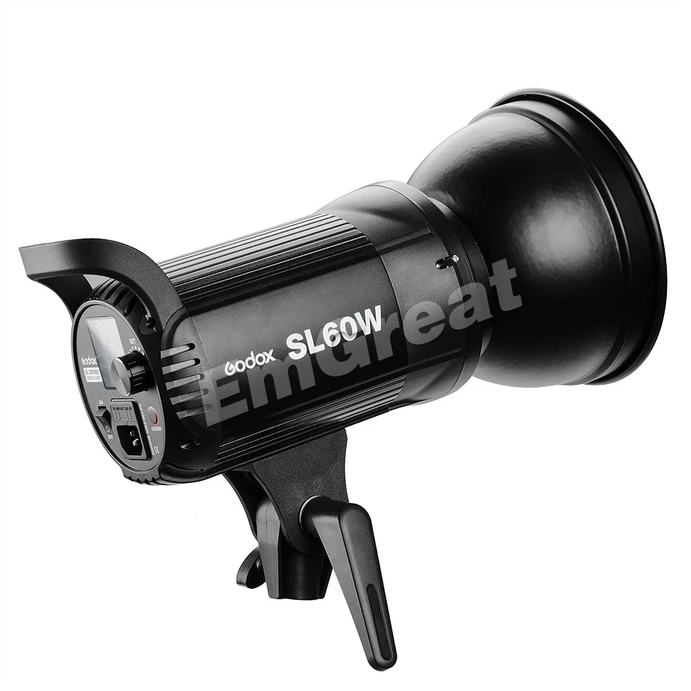 Godox SL60W светодиодный видео светильник 5600K 60W CRI 95+ Bowens крепление с дистанционным управлением и BD-04 двери сарая сотовая сетка 4 цвета фильтры