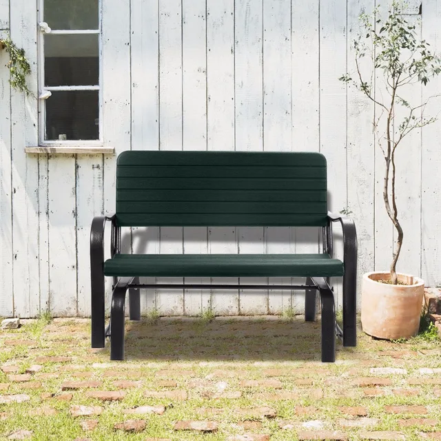 outdoor patio swing veranda rocker zweefvliegtuig bench loveseat
