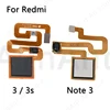 Llave casera Original para Xiaomi Redmi nota 3 Pro 3 s volver botón Fingerprint Sensor Flex Cable de cinta reparación del teléfono parte ► Foto 2/3