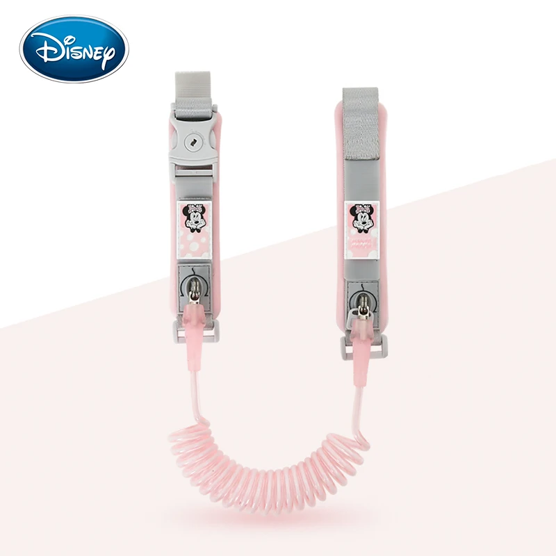 

Disney Toddler Safety Lock Harness for Baby Kids Strap Rope Leash Walking Anti Lost Wrist Link Hand Belt Band Wristband Children