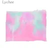 Lychee Life 21x29cm A4 Rainbow Fur Fabric High Ouality Flocking Fur Synthetic Leather DIY Sewing Material For Hair Accessories ► Photo 3/6