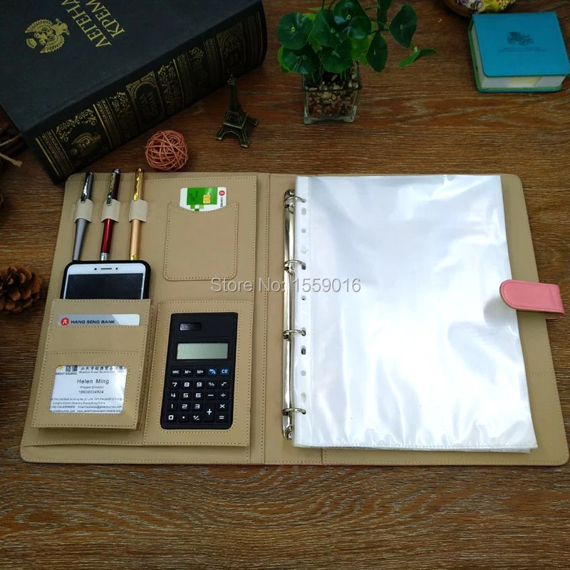 Clear file bag