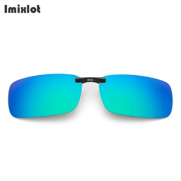Imixlot UV400 поляризованные прикрепляемые солнце Стекло es Для мужчин унисекс очки для света Высококачественный объектив Защита от солнца Стекло es Ночное видение на прищепке, для вождения на Стекло - Цвет линз: E