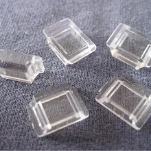 Светодиодная линза# GQBX-11 5050, размер: 11X7,2X3,8 мм, угол: 180 градусов, подходит для: 5050 светильник, чистая поверхность, ПММА материалы