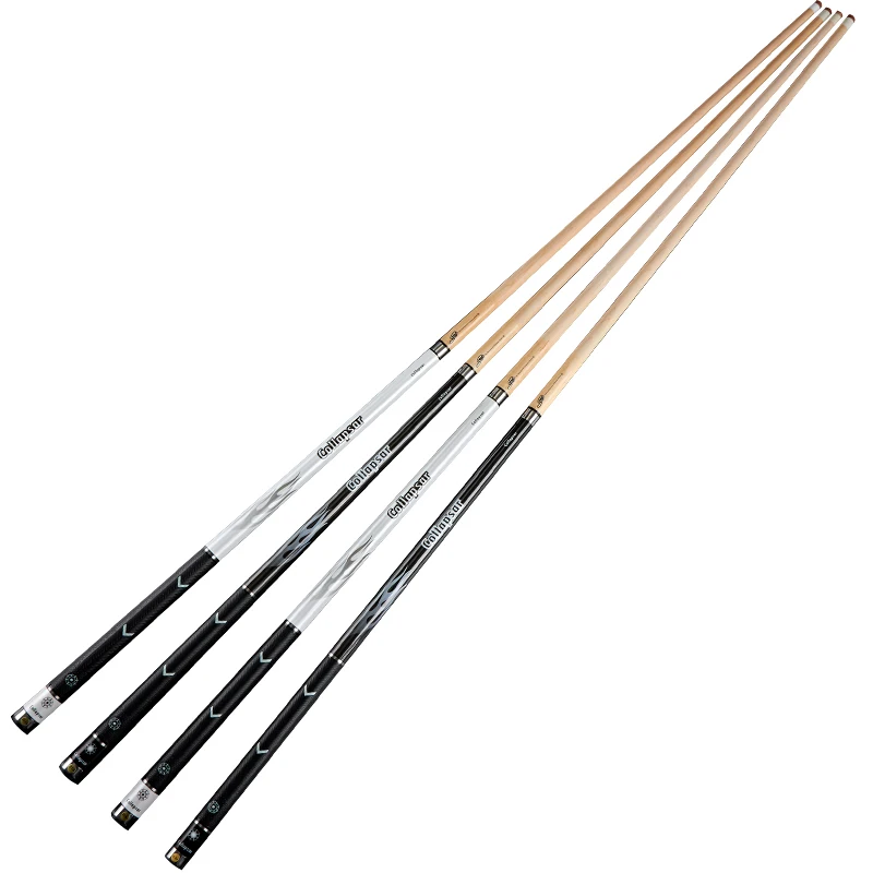 Collapsar R04 R05 Billiard Pool Cue Stick with Case 58Inch Maple Wood Shaft Black White Cue 11.5mm 13mm Tip Billiards Cue