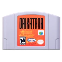 N64Game Daikatana Video font b Game b font Cartridge font b Console b font Card English