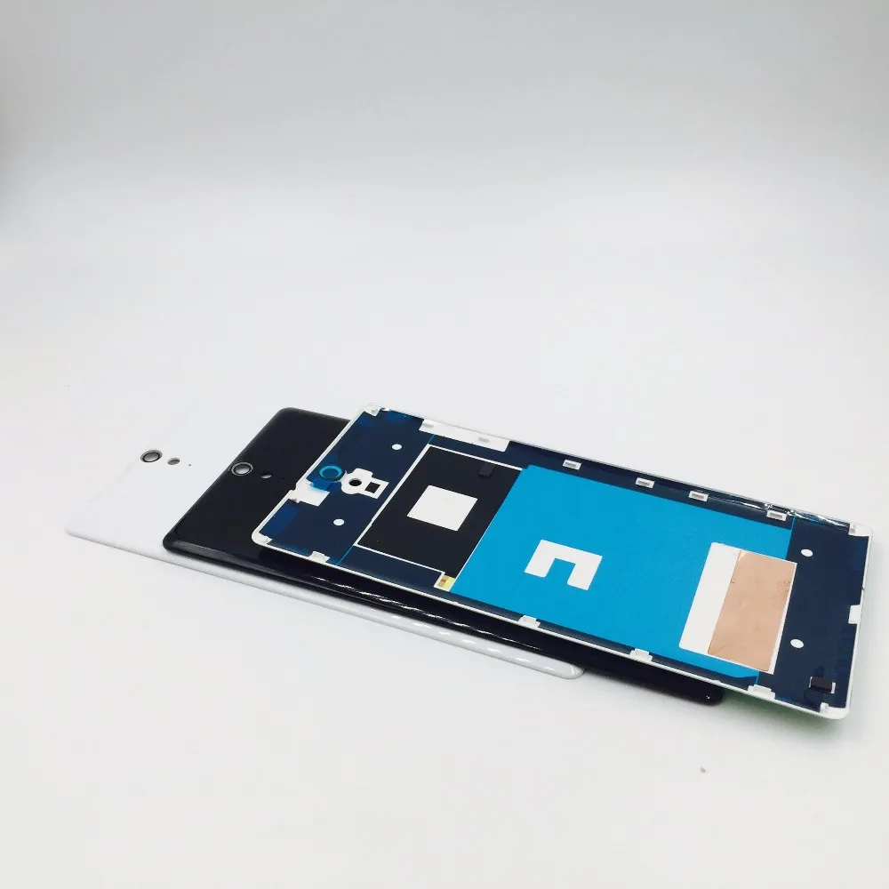 RTBESTOYZ NFC 10 шт. крышка аккумулятора запасные части для Sony Xperia C5 Ultra E5553 задняя крышка аккумулятора корпус с NFC