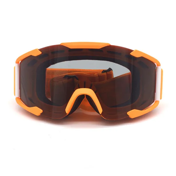 Мотокросс очки Велоспорт глаз Ware MX Off Road шлемы очки Спорт Gafas для мотоцикла Байк Гонки Google - Цвет: Orange