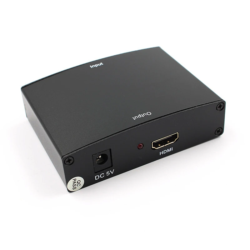 Горячая продажа RGB компонент (YPbPr) видео + R/L аудио адаптер конвертер HD ТВ к HDMI 1080P