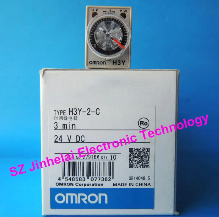 8pin base 1 set delay time timer relay H3Y-2 H3Y DC12V 5A 2.0min-60min 60min