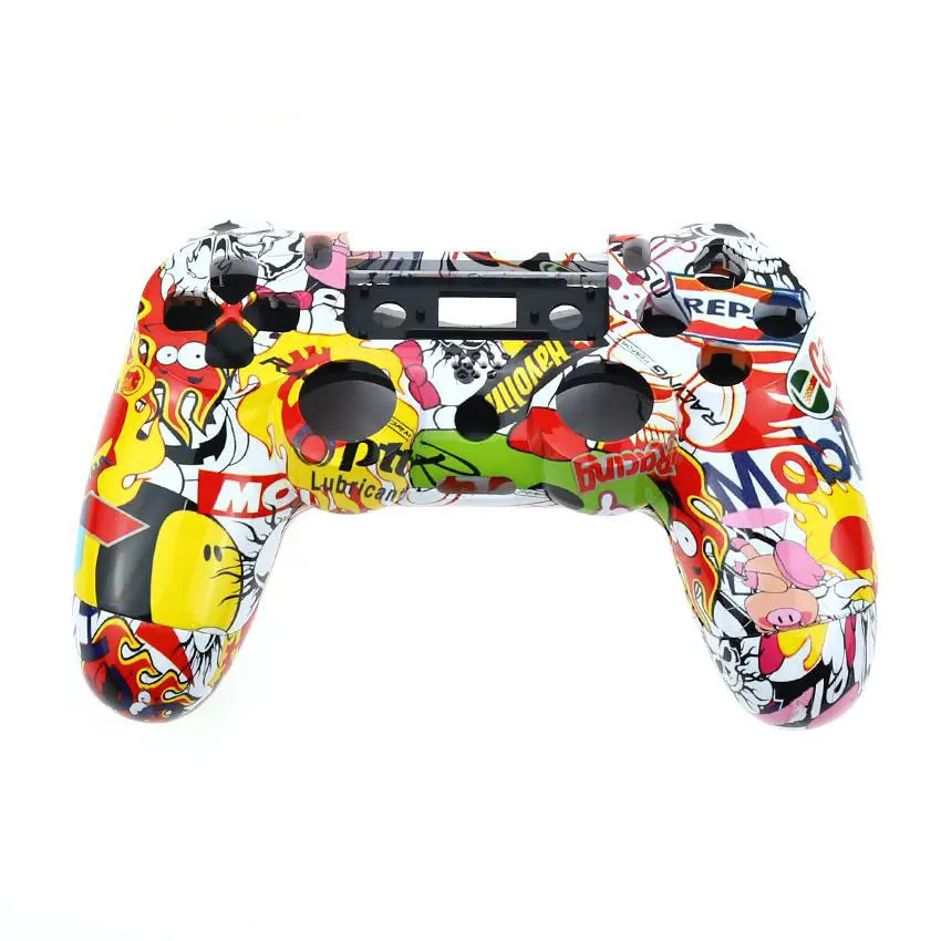 YuXi Замена для sony PS4 Версия США контроллер пластик JDM 001 010 Крышка передняя задняя Корпус чехол