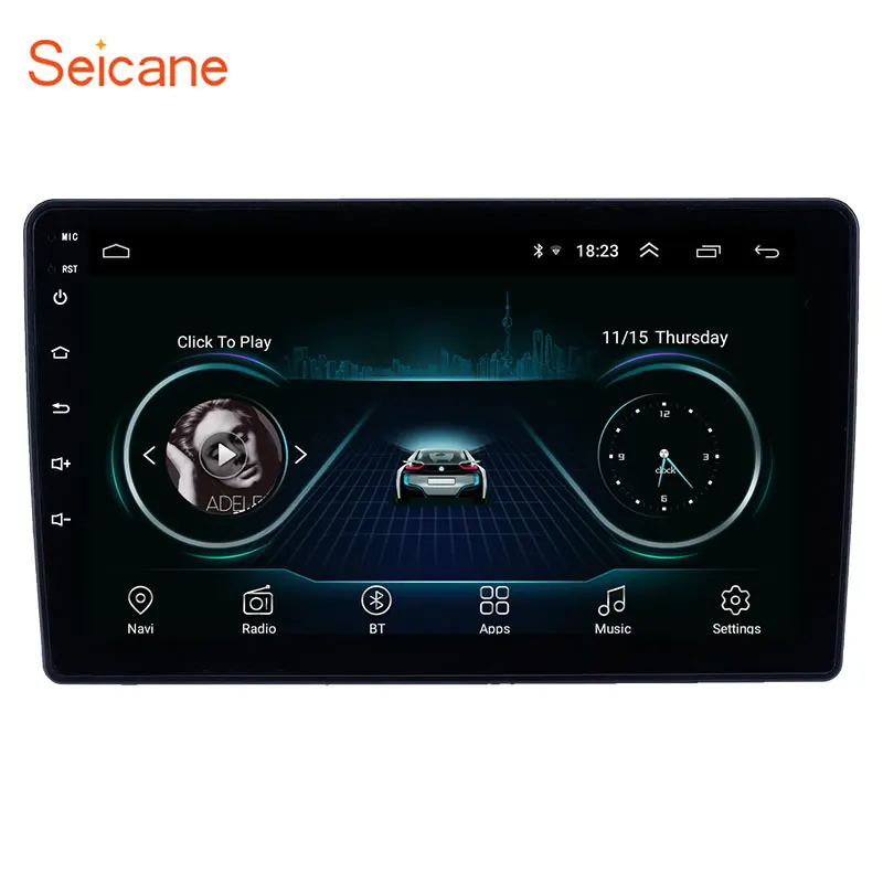 US $105.46 Seicane Car Multimedia Player 9 2din Android 81 For Toyota Vios 2012 Head Unit Radio GPS Navigation Support Wifi Bluetooth