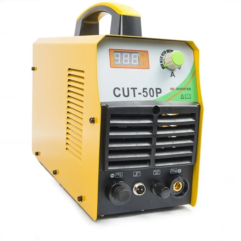 CUT50P Portable Plasma Cutter Dual Voltage 220V Non-HF Pilot ARC Digital Inverter Cutting Machine