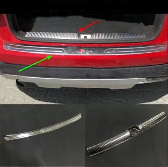 

JIOYNG Stainless steel Car Rear Door Bumper Protector Trunk Sill Scuff Plate For Audi Q2 q2 2017 2018 2019