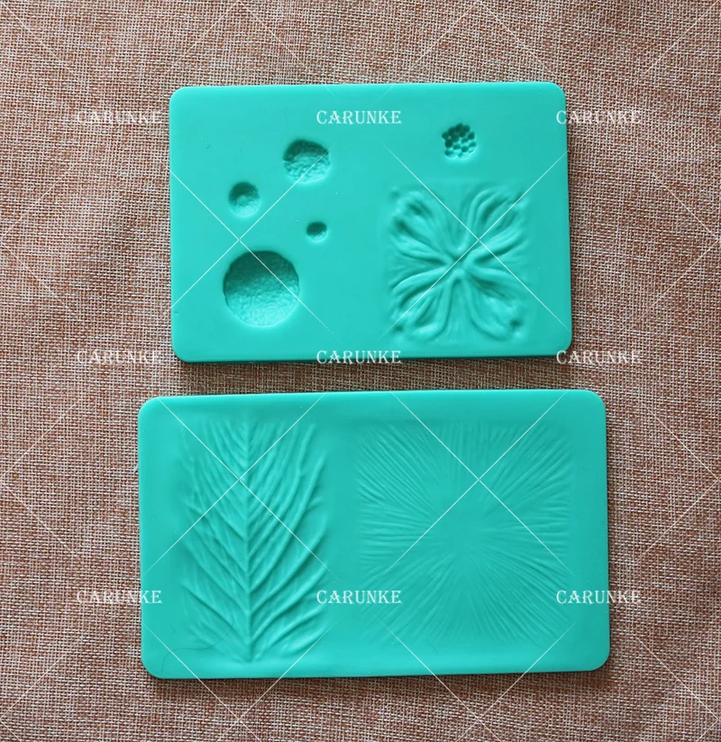 

20*12.8 Cake Silicone Board 1PC Petal and Leaves Veining Grooves Board Decorating Platform Cake Fondant Baking Flower Tools