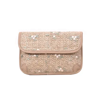 

New Elegant Shoulder Bag Women Wild Simple Messenger Bag For Girls 2019 New Fashion Woman Woven Straw Single Bag Handbag K627