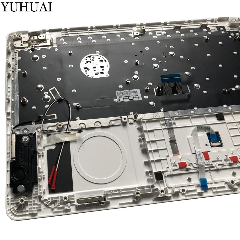 Клавиатура США для samsung BA98-00997B Ноутбук США с крышкой palmest белый