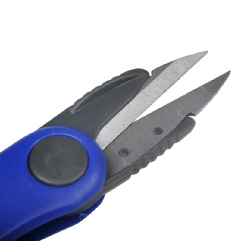 Shrimp-Shaped Stainless Steel Fish Use Scissors Accessories Folding Fishing Line Cut Clipper Fishing Scissor Tackle (7)