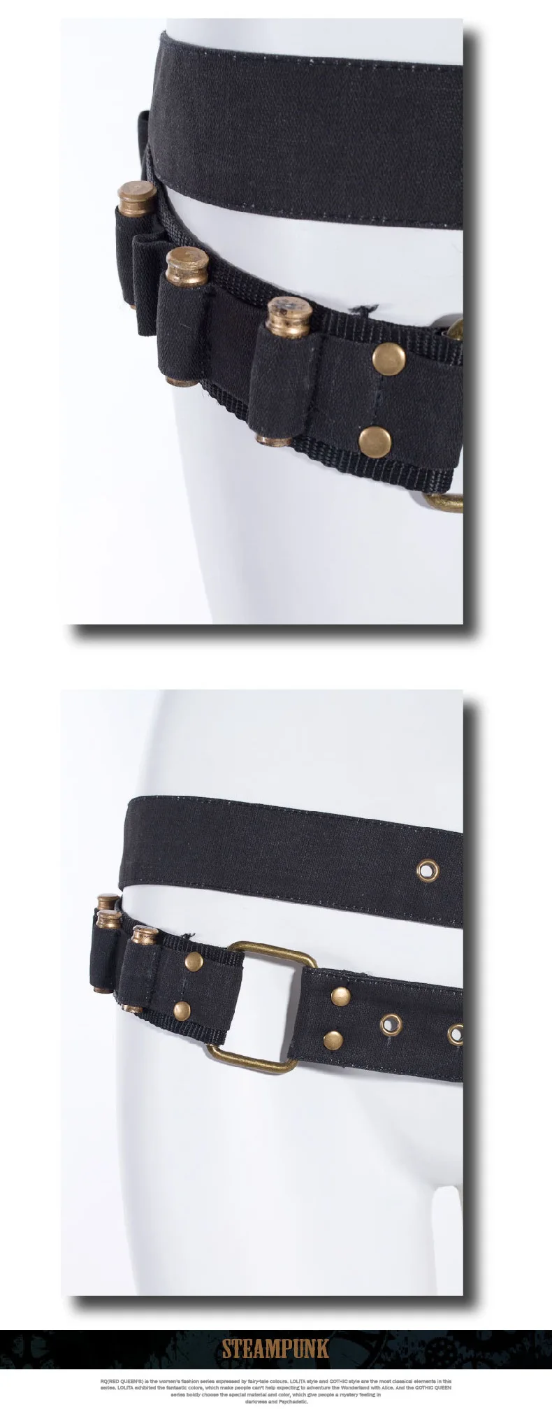 rocha retro goth ombro cintura bolsa feminina