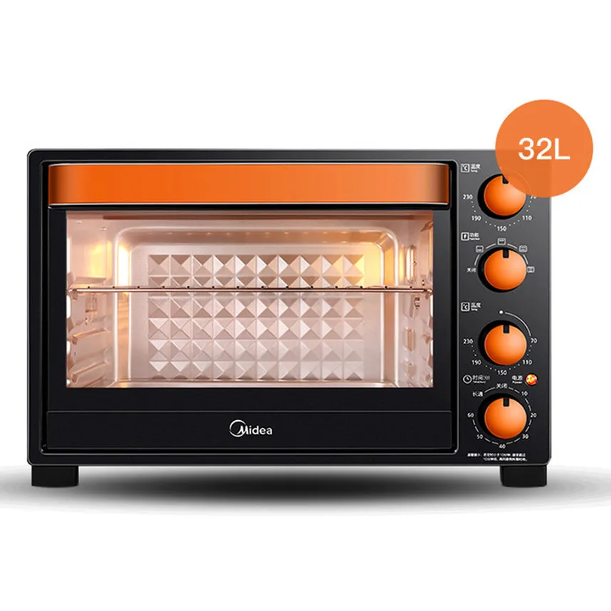 Oven Domestic Bake Multifunction Full automatic Minitype Bread Cake Electric Oven Stainless Steel
