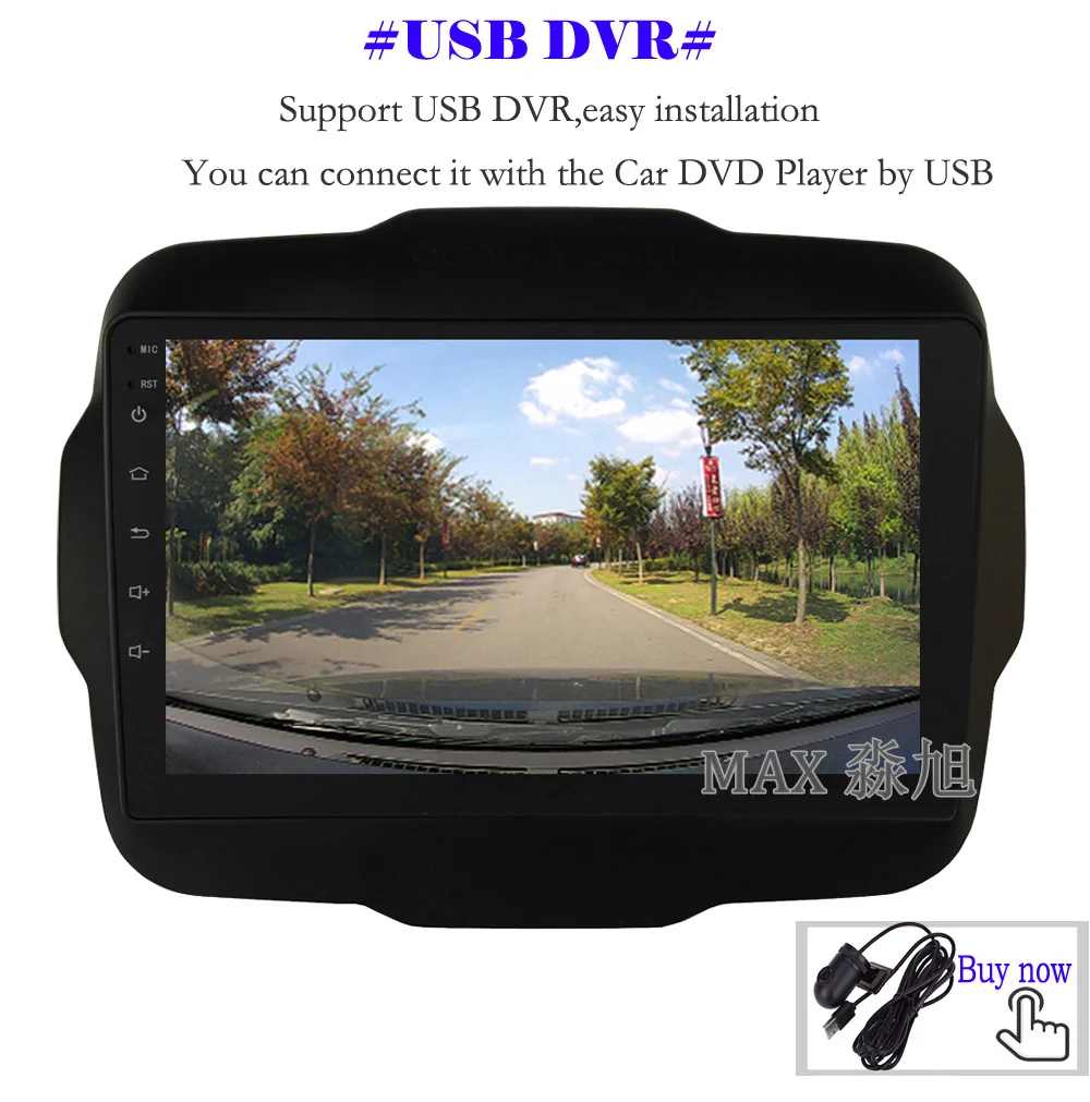 Sale MAX Android 8.1.0 Car DVD For Jeep Renegade 2015 2016 2017 Car Radio RDS Bluetooth Call Music 4G WiFi SWC GPS Map 15