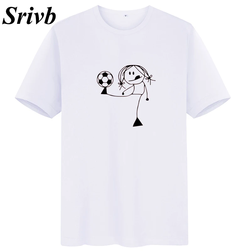 Женские топы с коротким рукавом Srivb Забавные футболки принтом Kawaii большие
